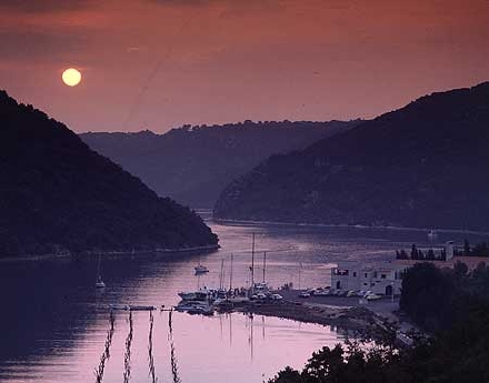 LIMSKI KANAL / Limfjord > Sonnenuntergang am Fjord