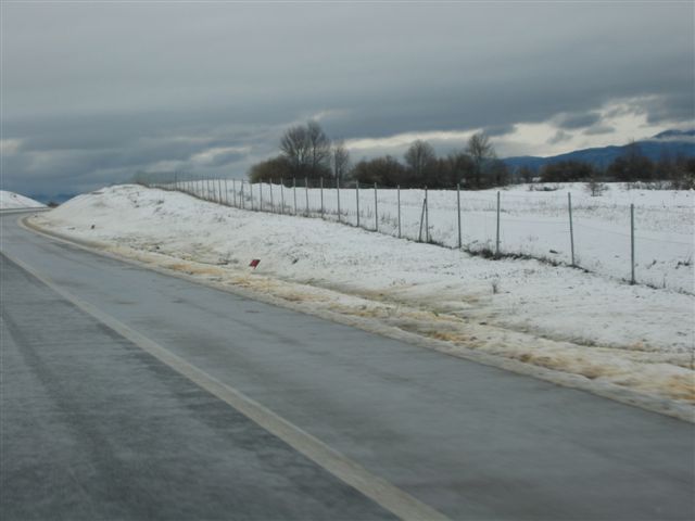 A1 > Autobahn in der nähe von Gospic