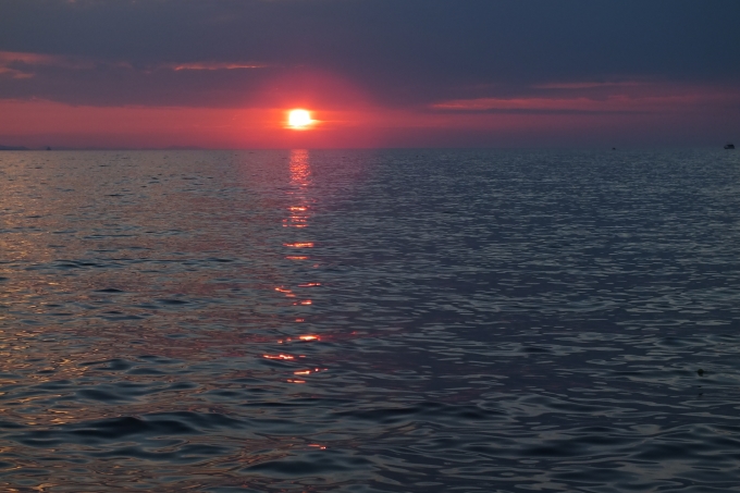 Sonnenuntergang bei Zadar