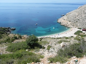 STARA BASKA > Traumstrand > Bucht Oprna