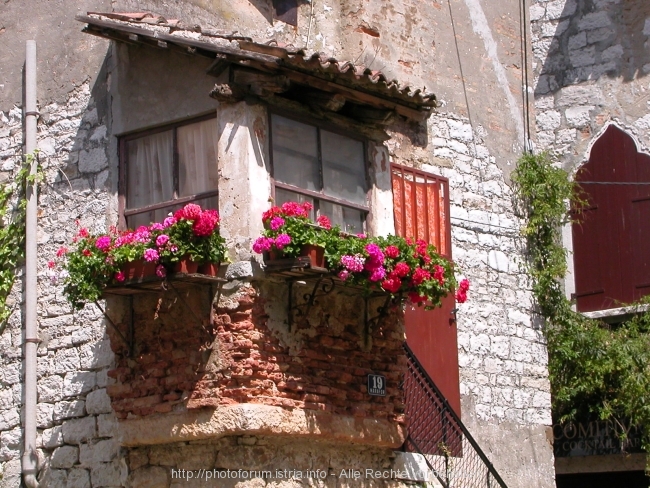 Porec romantisches Gemäuer