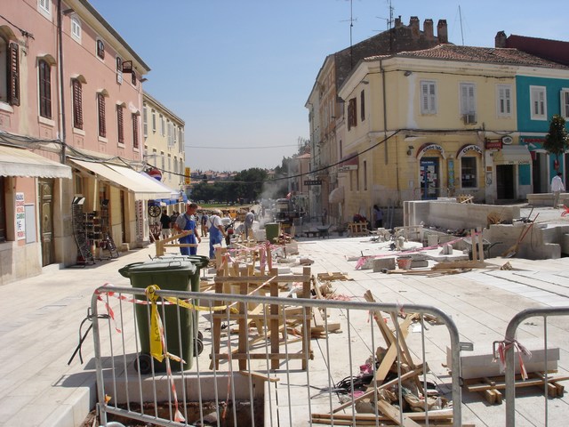 POREC > Altstadt > Bauarbeiten