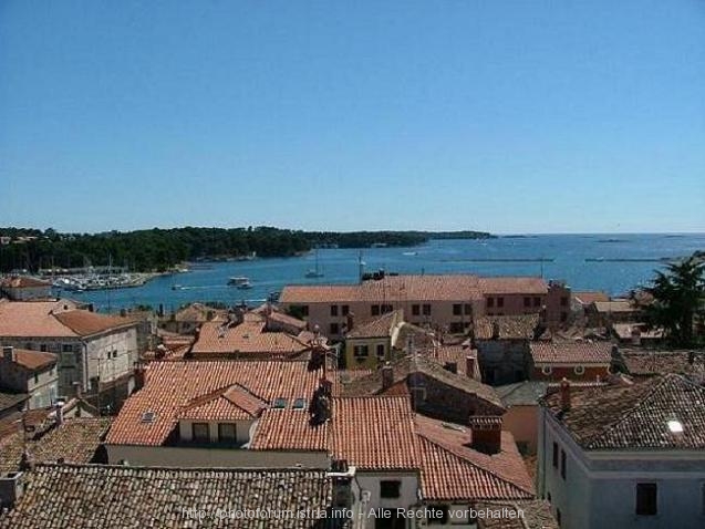 Porec > Blick vom Glockenturm