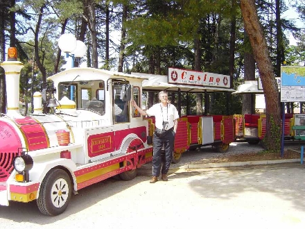 POREC > Touristenzug > verkehrt zwischen der Altstadt und dem Hotel Materada