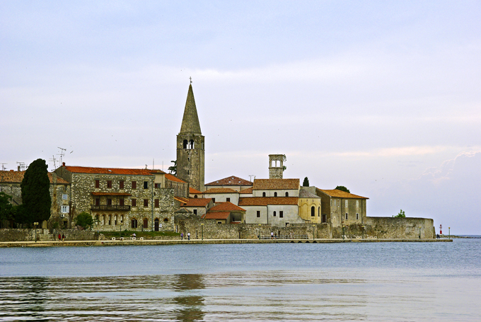 Blick auf Porec