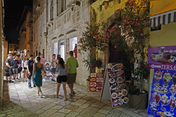 Abends in Porec