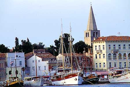 POREC > Altstadt > Hafenansicht