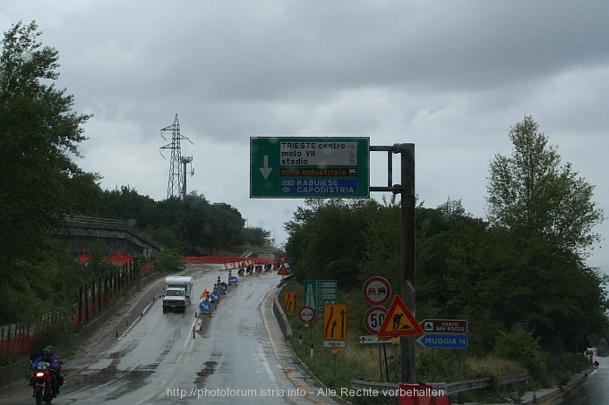 ISTRIENANREISE über Italien > Infobild05