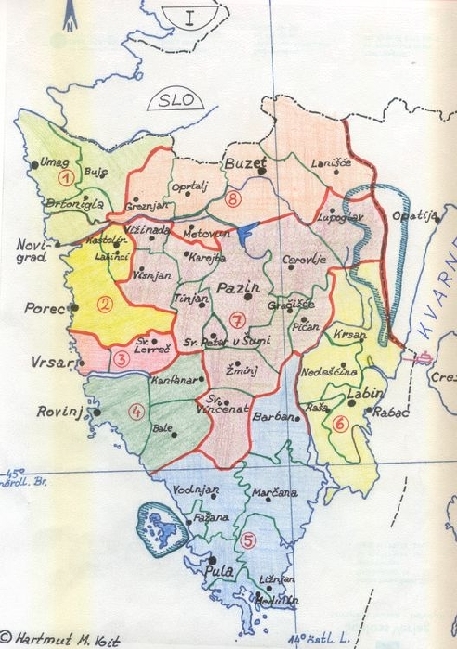 0a > ÜBERSICHT > Istriens touristische Regionen- und Gemeindestruktur