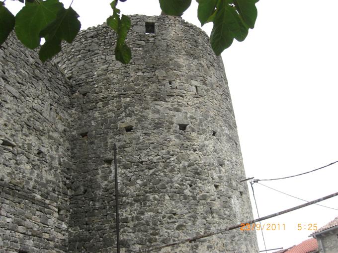 Istrien>Boljun>Turm vom Kastel