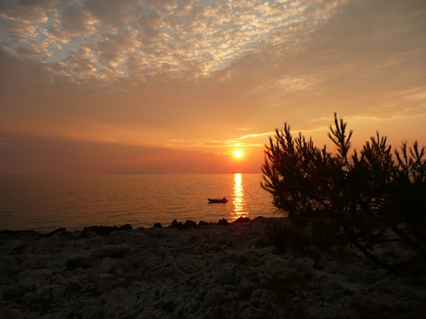 CAMPING ADRIATIC PRIMOSTEN>Sonnenuntergang