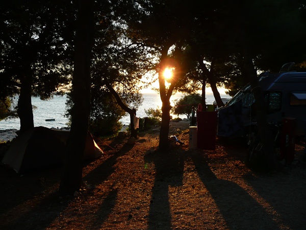 CAMPING ADRIATIC PRIMOSTEN>Abendstimmung