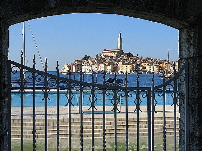 ROVINJ > Altstadthügel > Kirche der Hl. Euphemia > Glockenturm