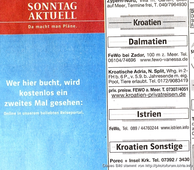 ANZEIGE > Sonntag Aktuell am 24.07.2005