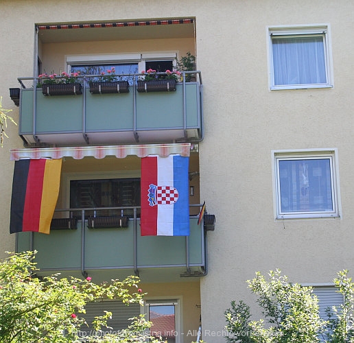 HR-Flagge und D-Flagge