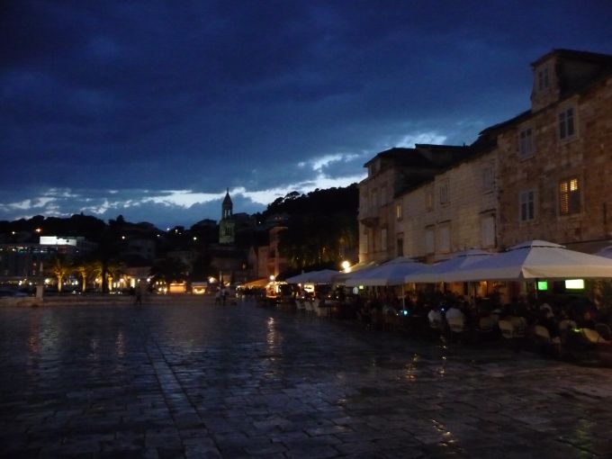 Dalmatien: Hvar > Regen