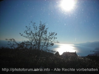 OPATIJA > Bucht  > Abendsonne im Dezember