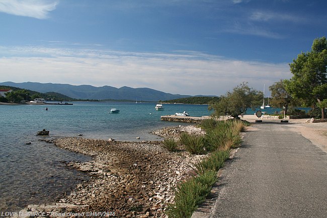 LOVISTE-MIRCE > Bucht Luka mit Straßenende in Mirce