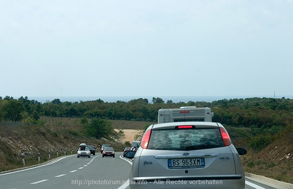 HR > A9 > Landschaft mit roten Lichtern - Stauimpressionen