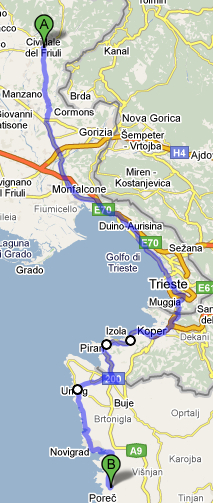 I > CIVIDALE - POREC > 5. Etappe