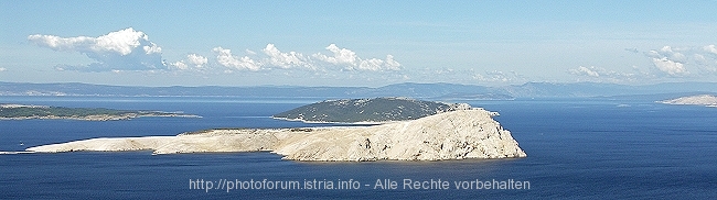 GOLI OTOK > vom Festland Kvarner