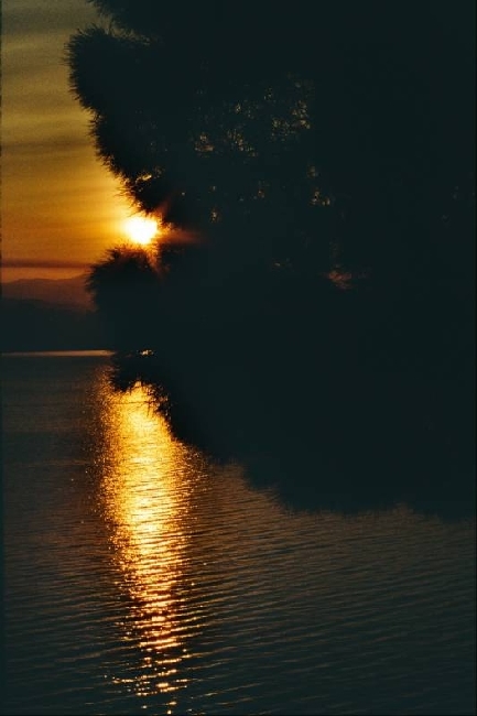 OPATIJA > Abendsonne - Blick vom Hotel belvedere