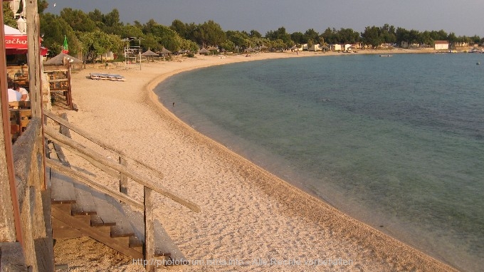 PAG > Camp Simuni> Blick von der Strandbar