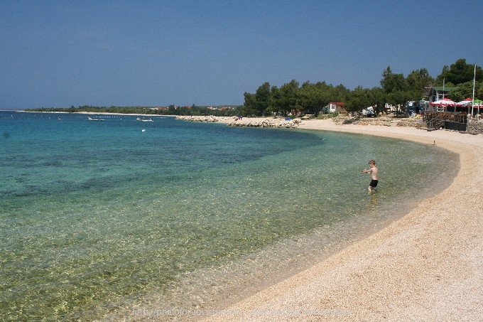 PAG > Autocamp Simuni > nördlicher Strandabschnitt