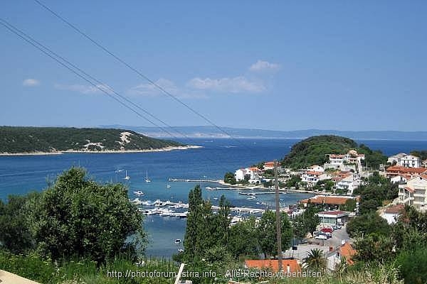 INSEL RAB > Blick auf Kampor