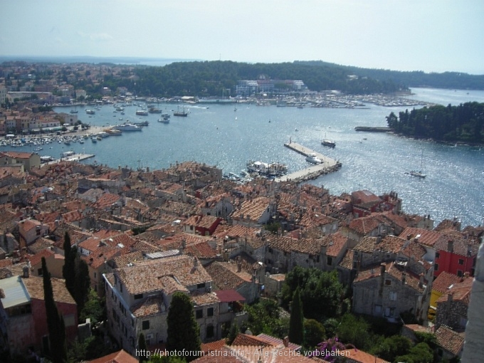 ROVINJ > Ansichten von Turm der Eufemia 3