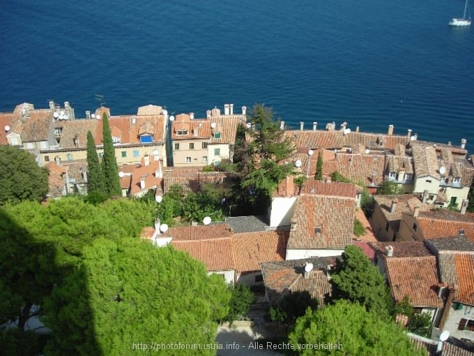 ROVINJ > Ansichten von Turm der Eufemia 4