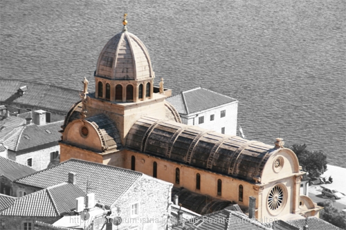 SIBENIK > Blick auf die Kathedrale