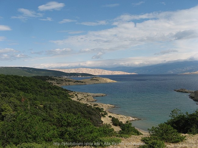 HALBINSEL LOPAR > Bucht Podpecina