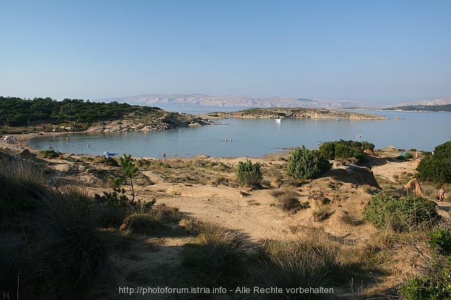 HALBINSEL LOPAR > Rt Stojan > Bucht Ciganka > Strand