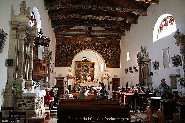 KLOSTERINSEL KOSLJUN > Kirche Mariä Verkündigung