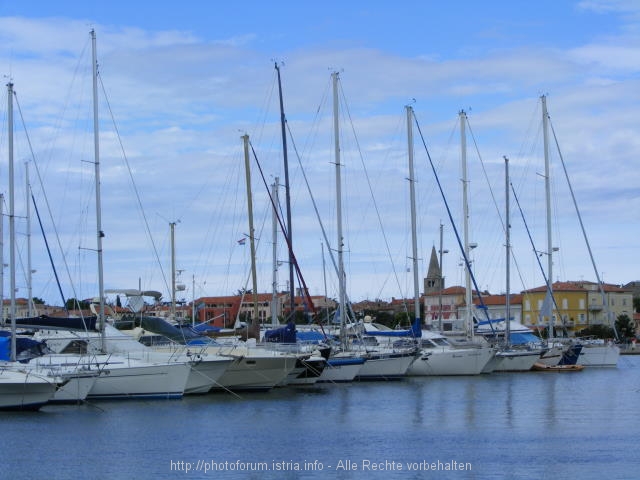 Istrien: POREC > Marina