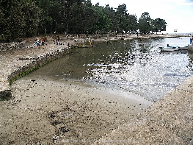 sandstrand-in Borik in Porec