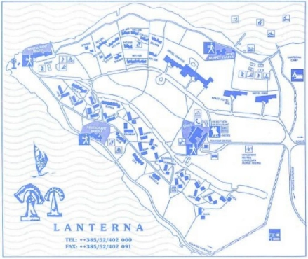 POREC > Lanterna > Lageplan von Laterna