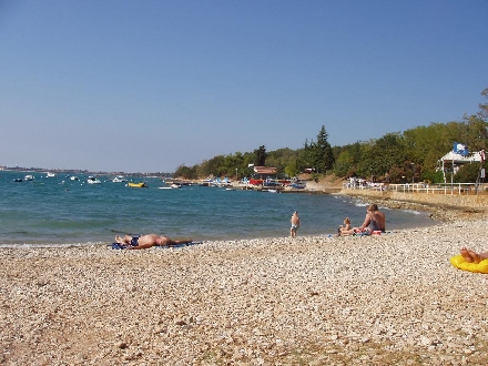 POREC > Lanterna > Campingplatz Lanterna - Badebucht