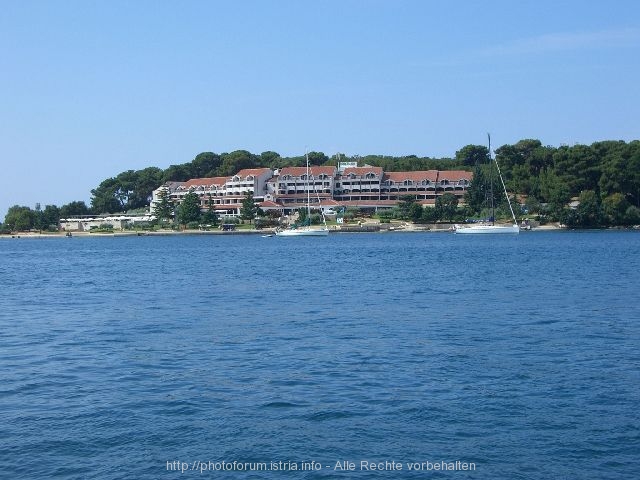 Porec Hafen bzw. Strand