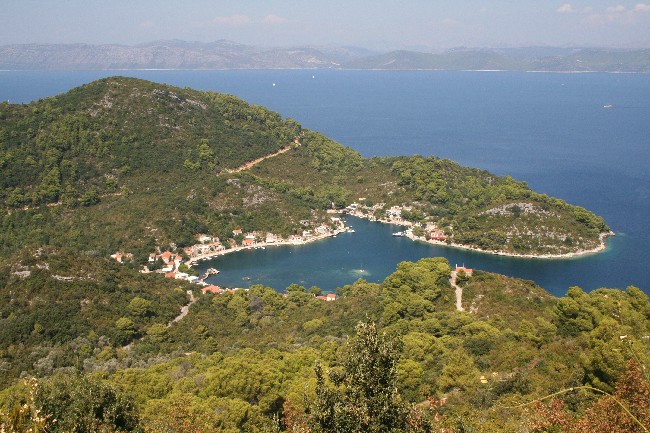 HR-Dalmatien-Süd: MLJET > Bucht  Okuklje