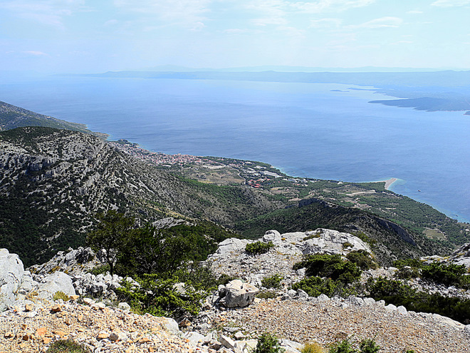 OTOK BRAC > Blick vom Vidova gora