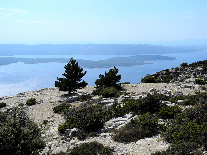 OTOK BRAC > Blick vom "Vidova gora)