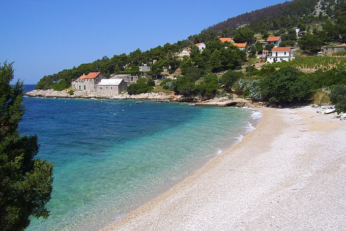 VELA FARSKA auf der Insel Brac > Traumstrand