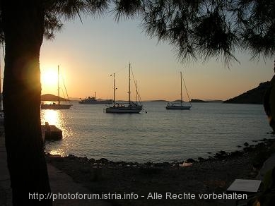 KORNATI > Im Schatten auf Zut!