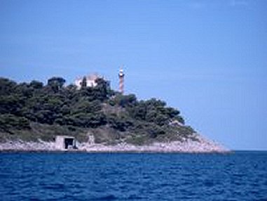 Otok KORNAT > Leuchtturm der Kornaten