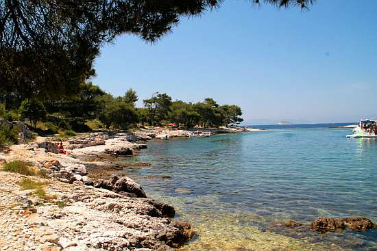 PAKLENI OTOCI > Bucht Zdrilica auf der Insel Marinkovac