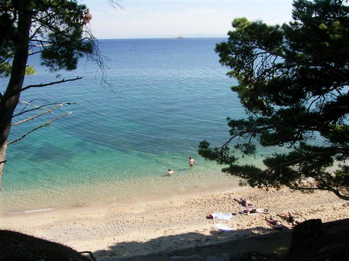 HALBINSEL PELJESAC > Orebic > Sandstrand Trstenica