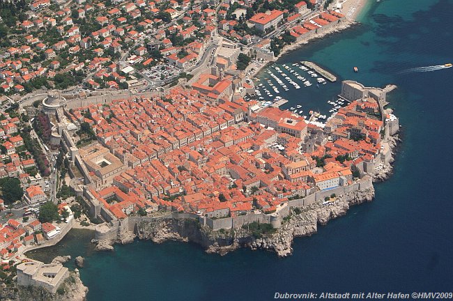 DUBROVNIK > Alter Hafen und Bucht Pile