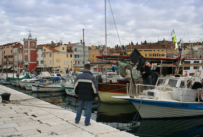 ROVINJ > Am Hafen